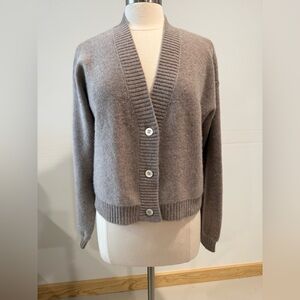 Magaschoni cashmere cardigan.